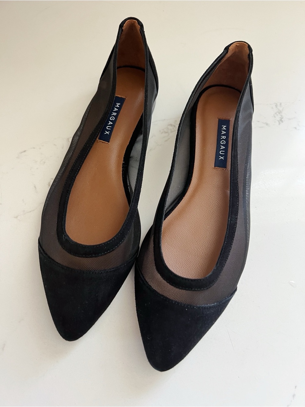 Margaux The Mesh Pointe Flat